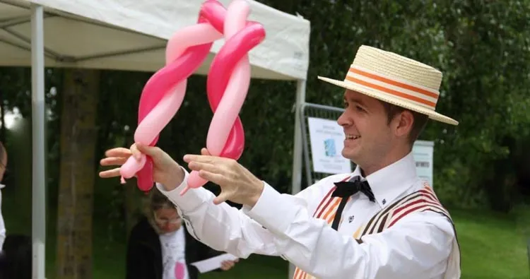 Spectacle de sculpture sur ballon
